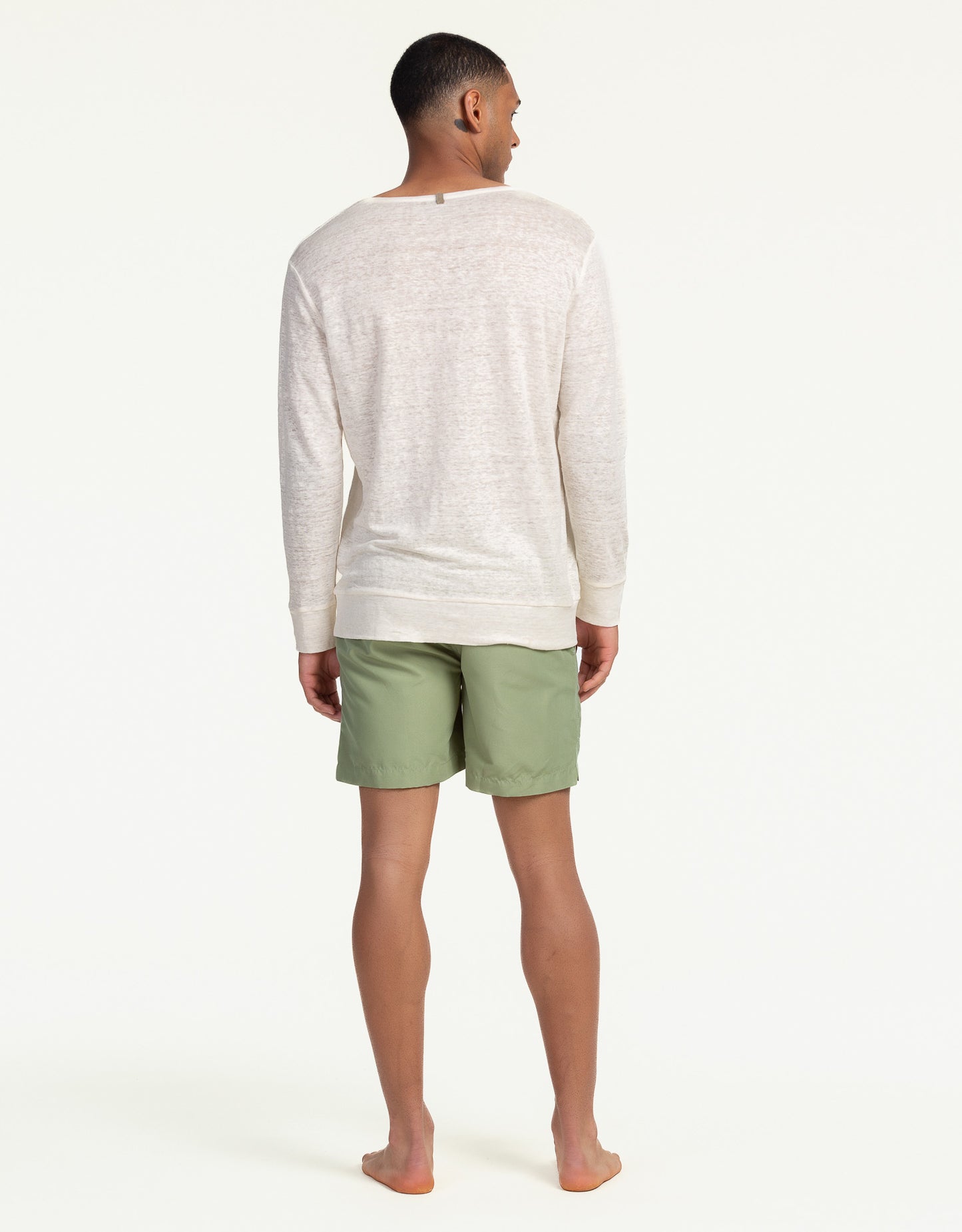 SWEATSHIRT LINEN BLANC