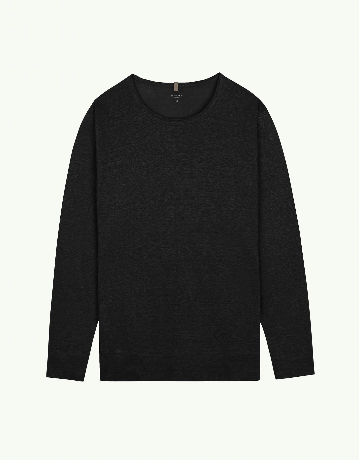 SWEATSHIRT LINEN NEGRO