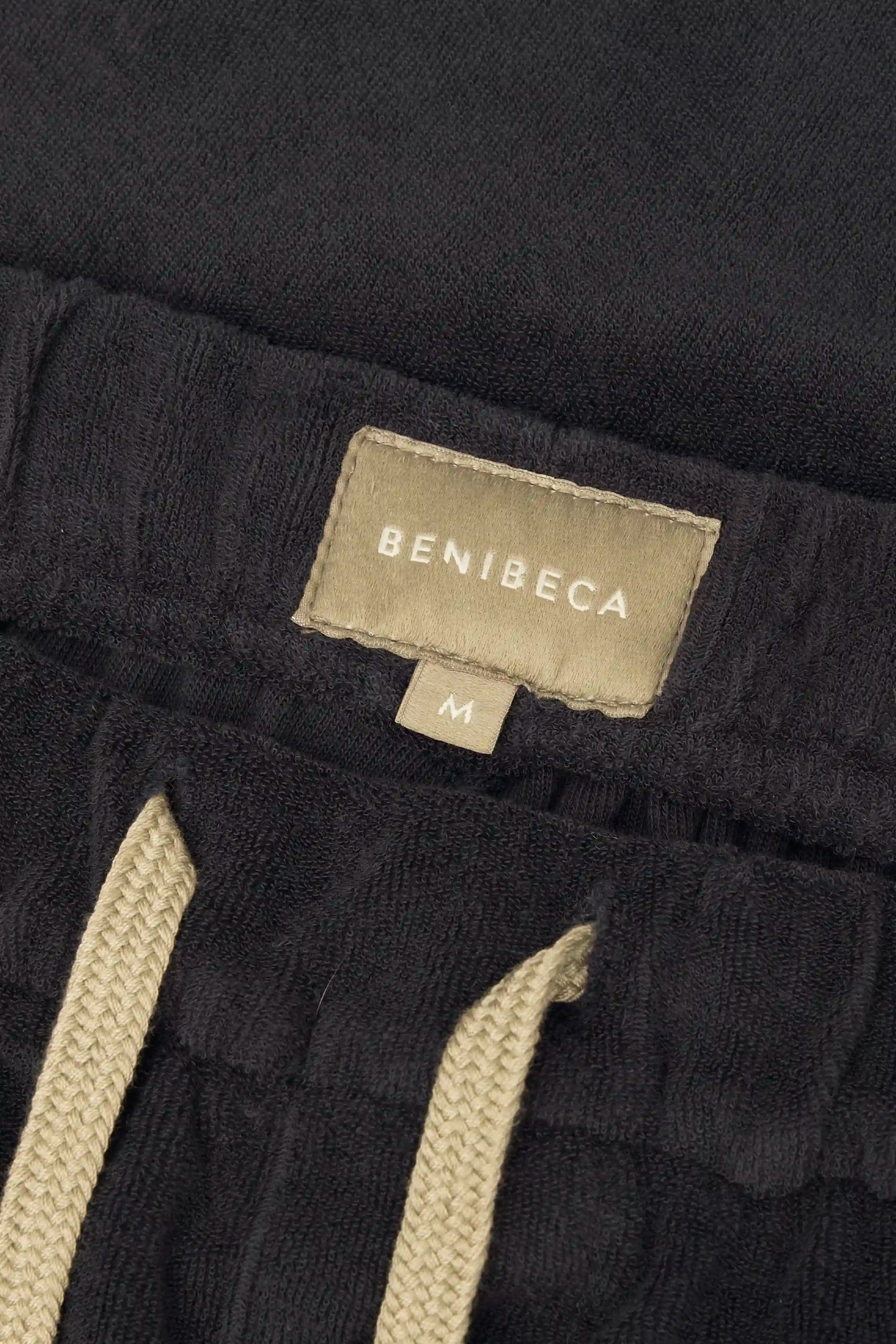 TERRY SHORTS NEGRO