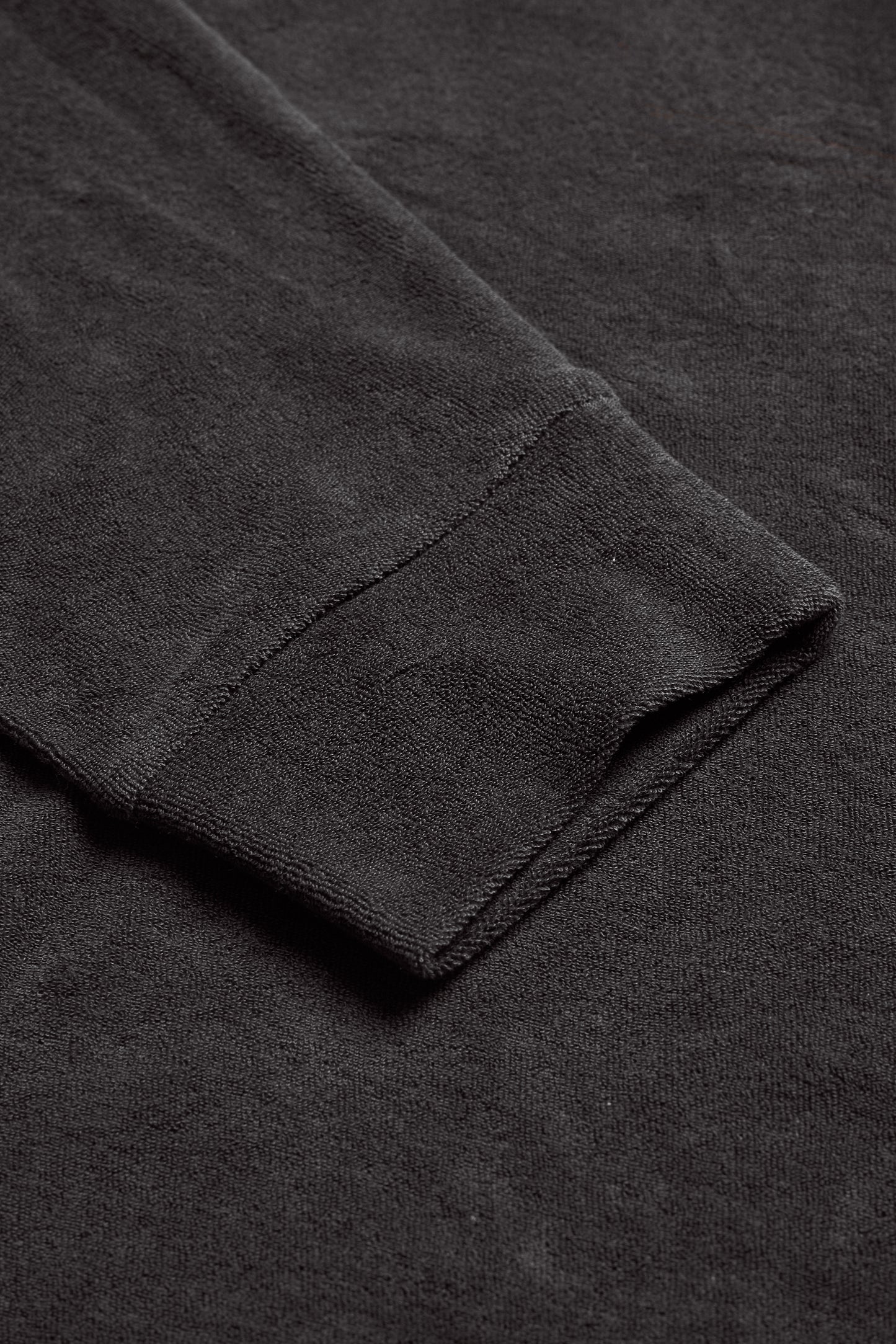 TERRY SWEATSHIRT NEGRO