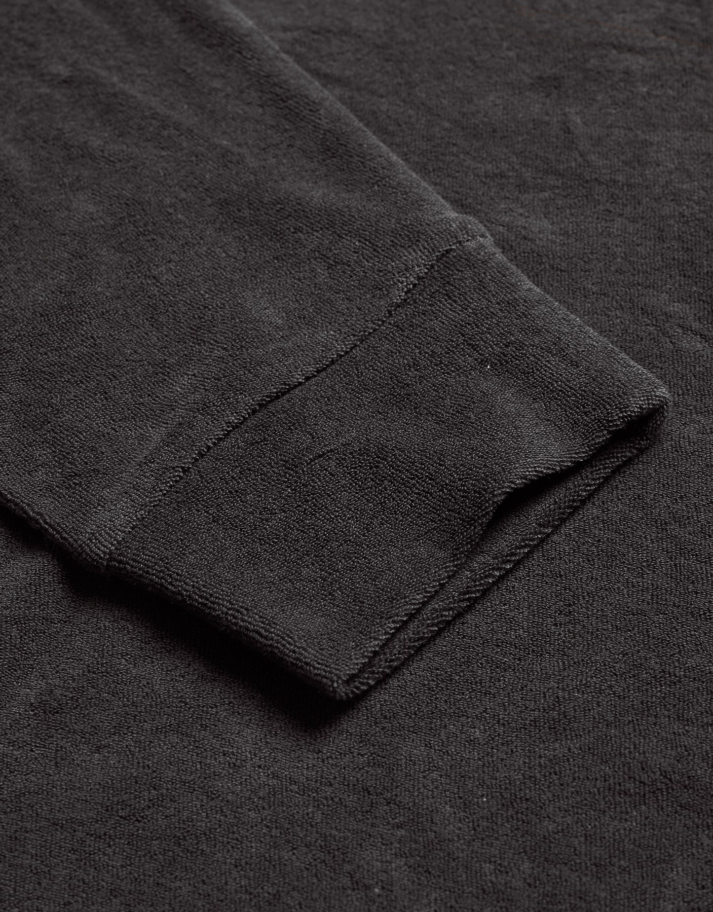 TERRY SWEATSHIRT NERO