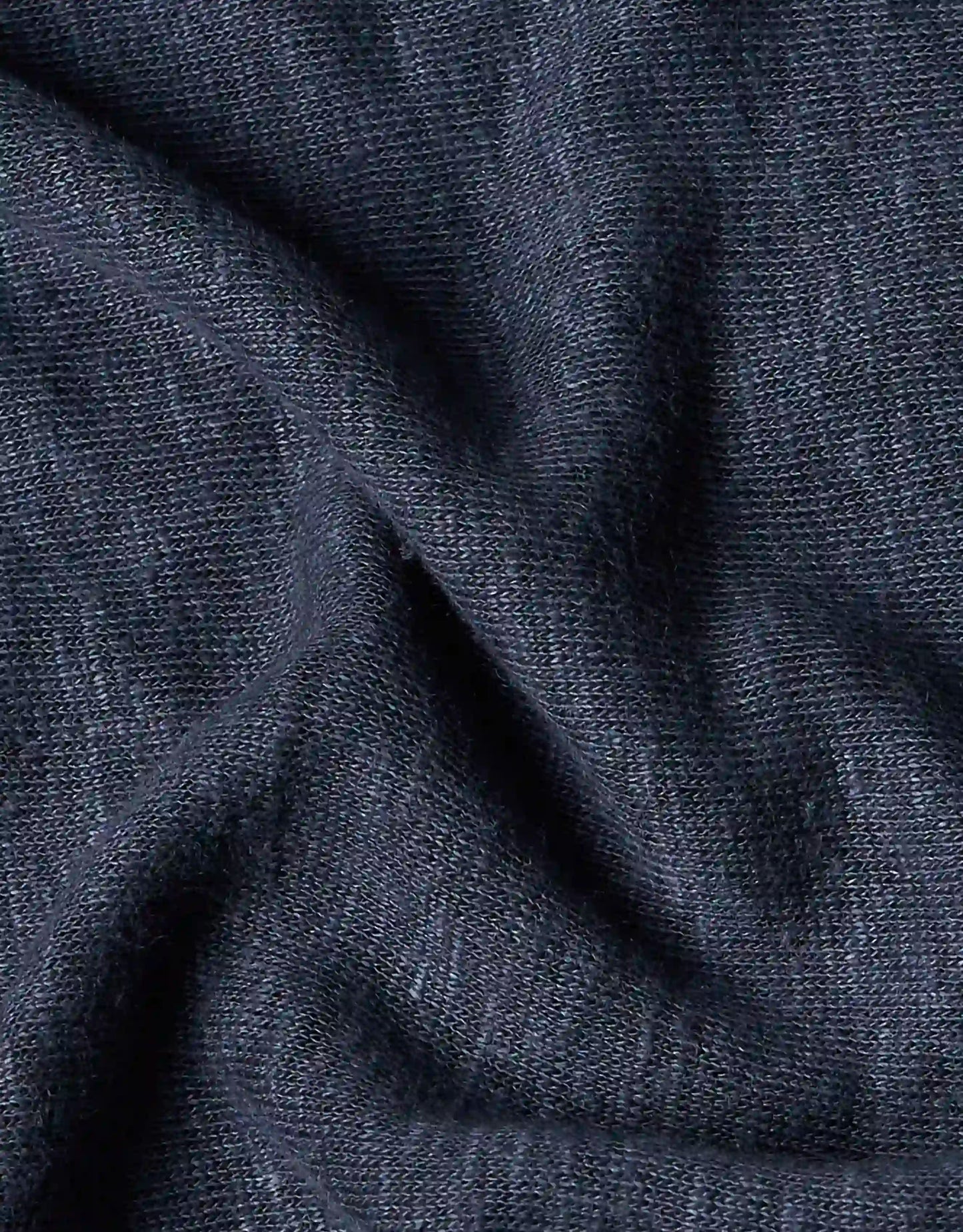 C-NECK LINEN INDIGO