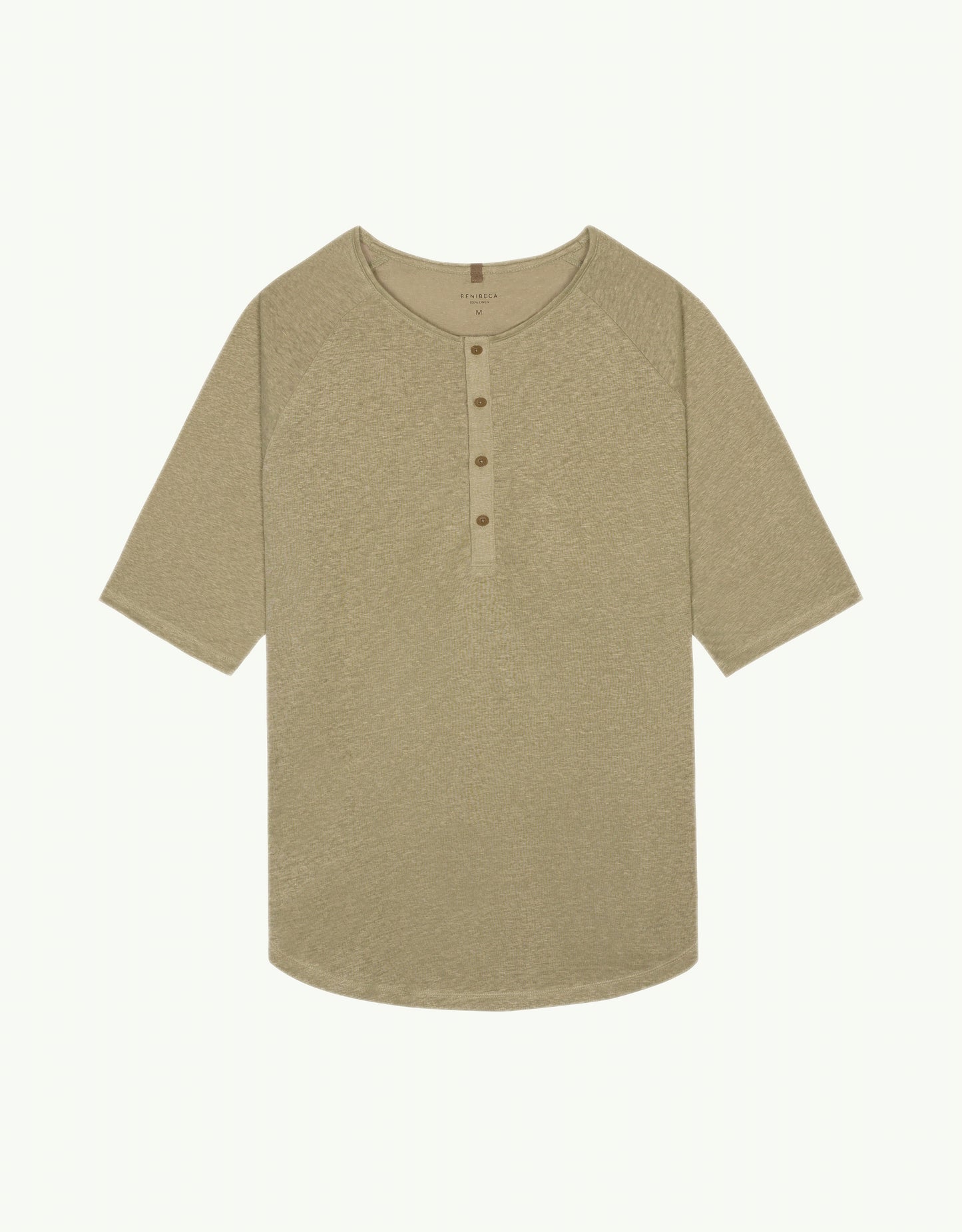 T-SHATI LINEN OLIVE
