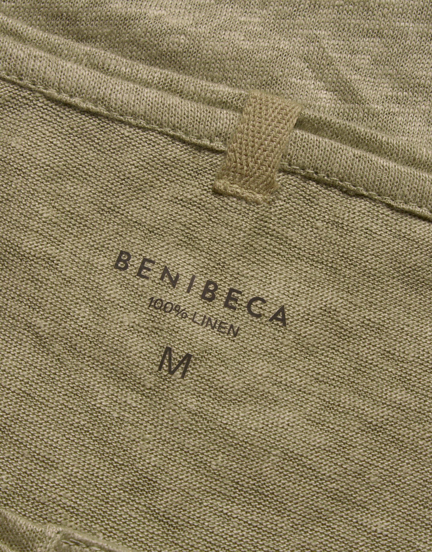 T-SHATI LINEN OLIVE
