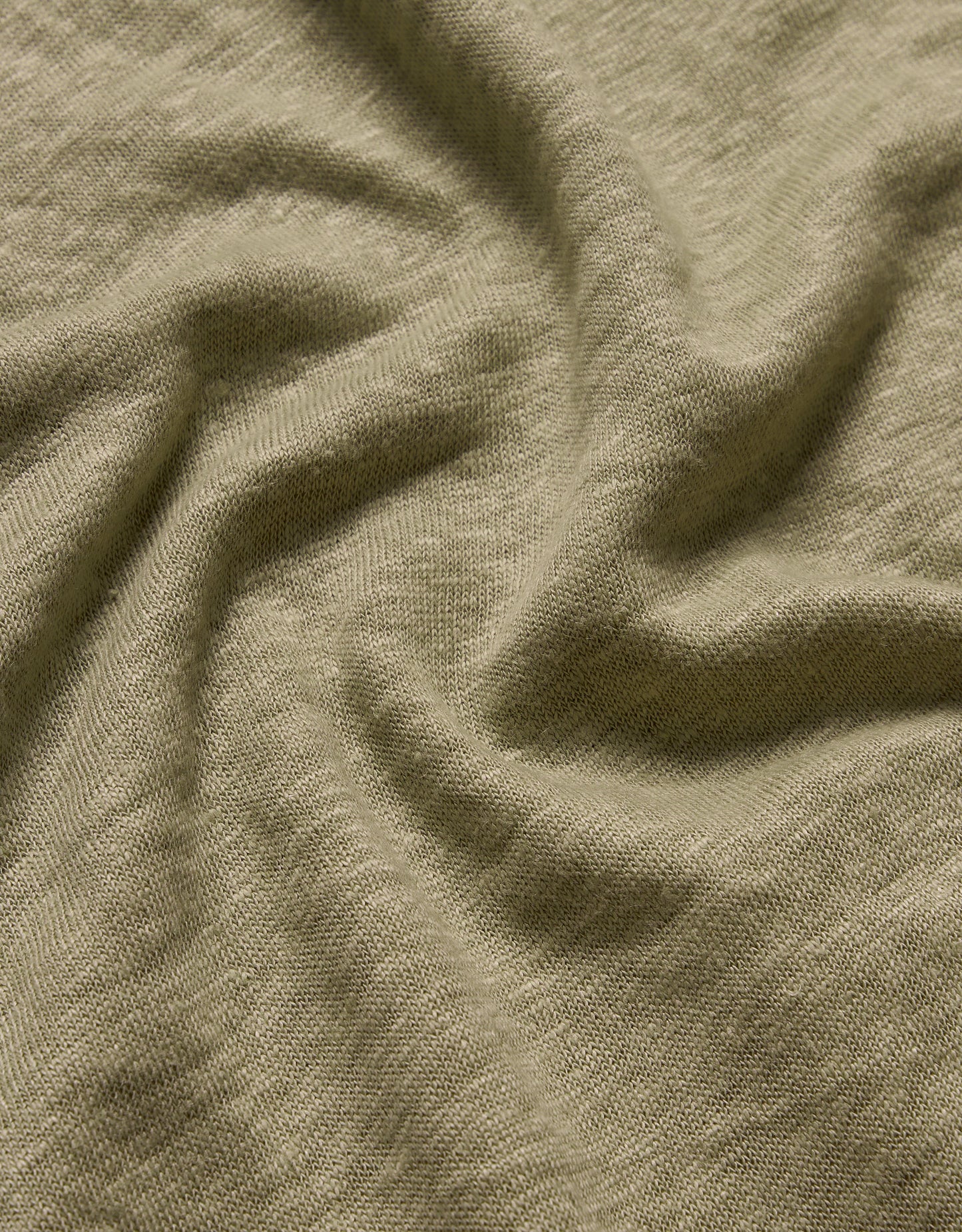 T-SHATI LINEN OLIVE