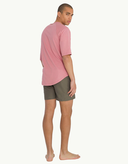 Discover sustainable fashion for men with our Darinka T-shati. Half-sleeve polo t-shirt in pink color. Crafted for everyday luxury, our tees provide unmatched softness and all-day comfort. Stay cool in our breathable organic cotton tees for men, made from 100% organic cotton to champion sustainability and skin-friendly choices.