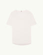 V-NECK LINEN BLANC