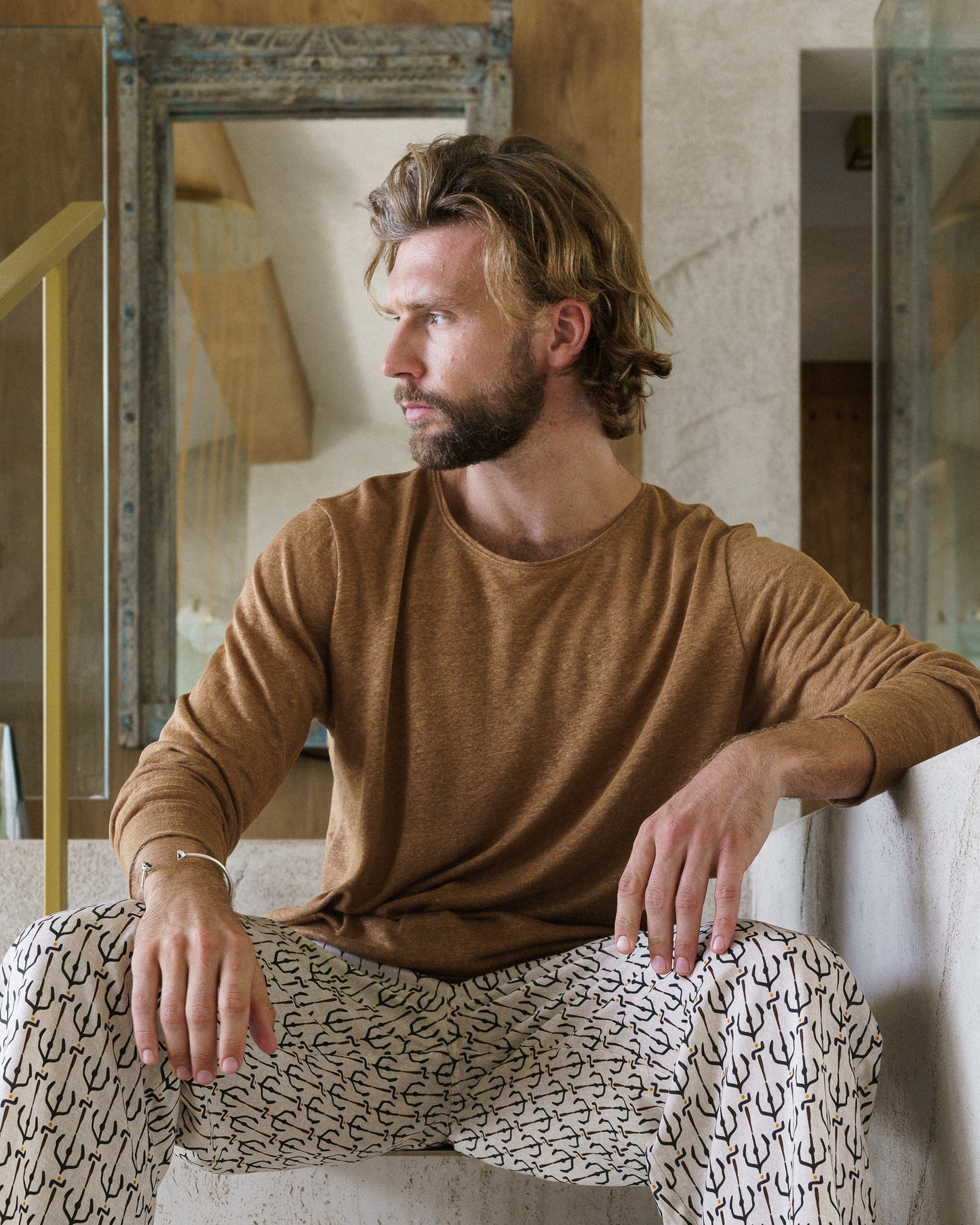 SWEATSHIRT LINEN ORO