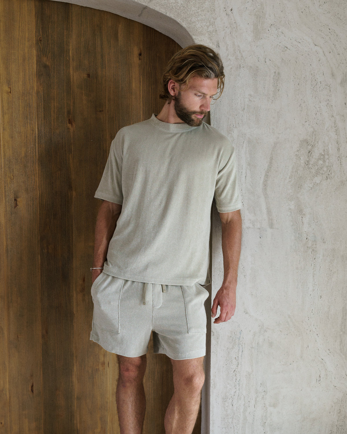 TERRY SHORTS FOG