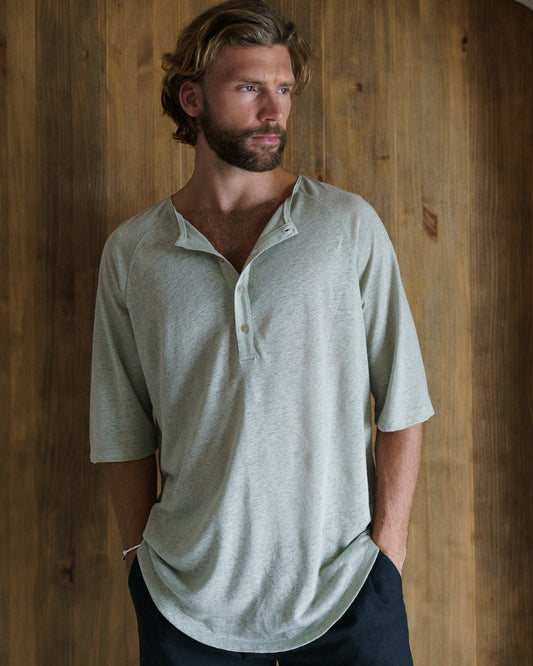 T-SHATI LINEN FOG