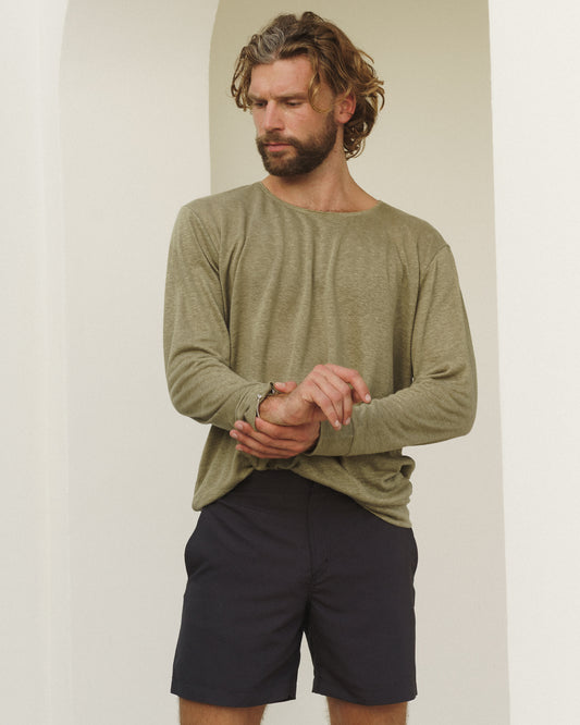 SWEATSHIRT LINEN ENEBRO