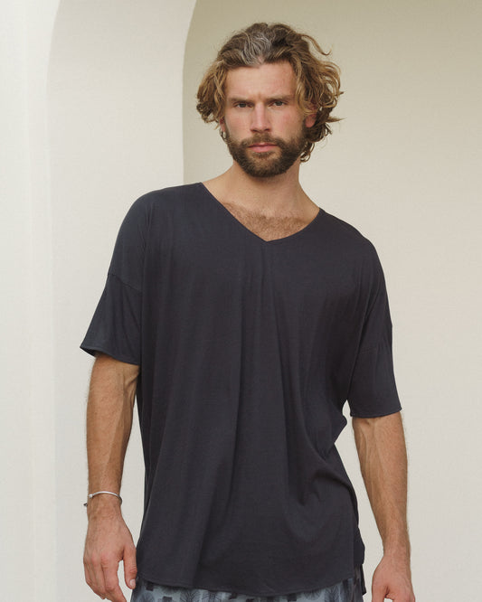 AURA OVER T SHIRT NERO