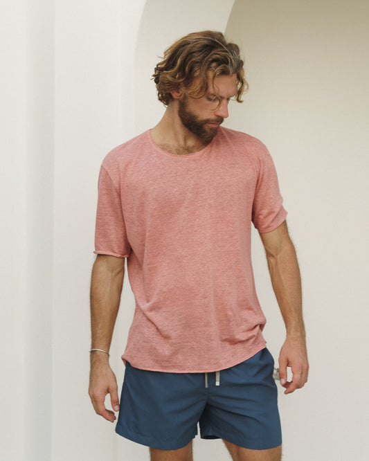 C-NECK LINEN ALBA