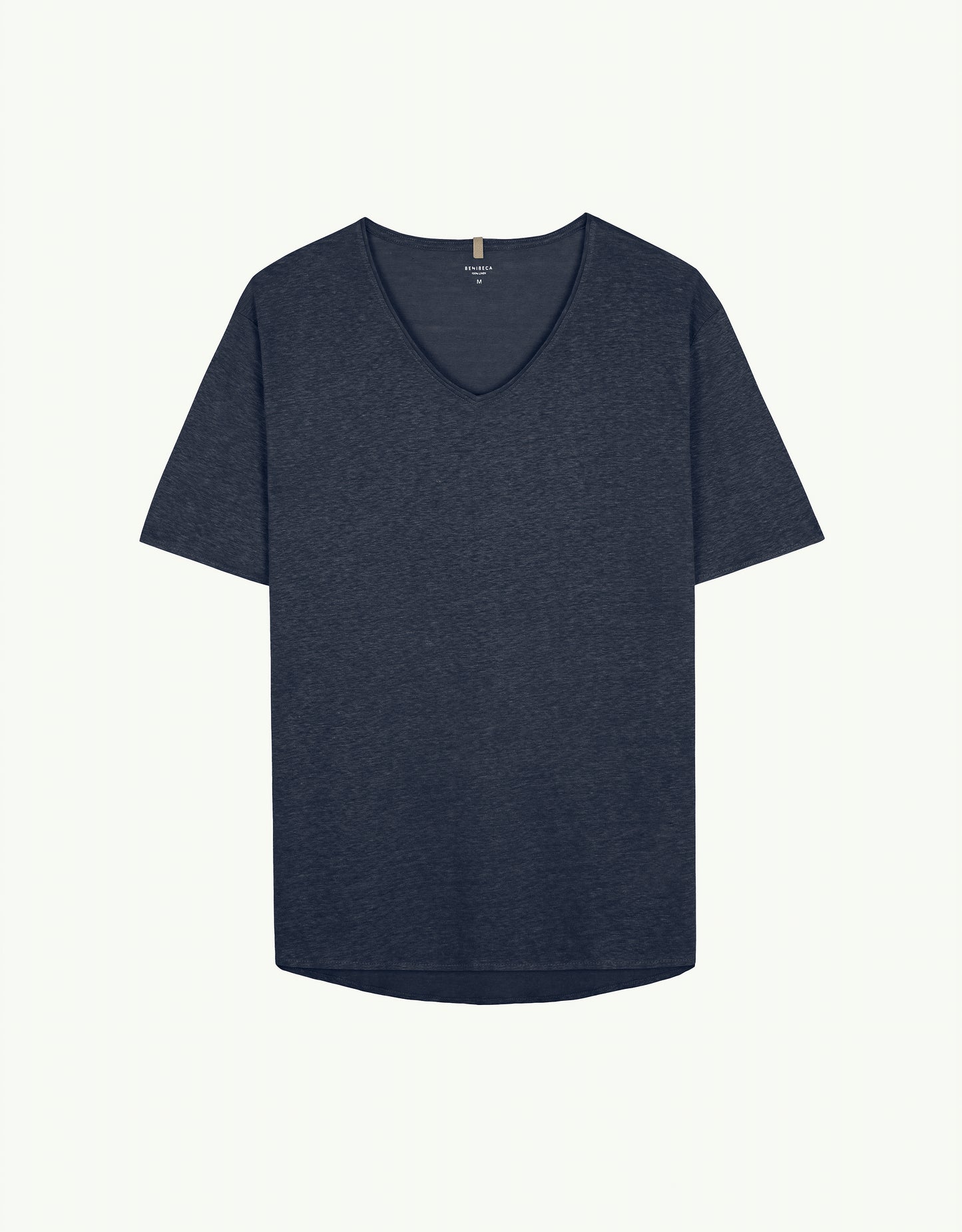 V-NECK LINEN NOCHE