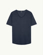 V-NECK LINEN NOCHE