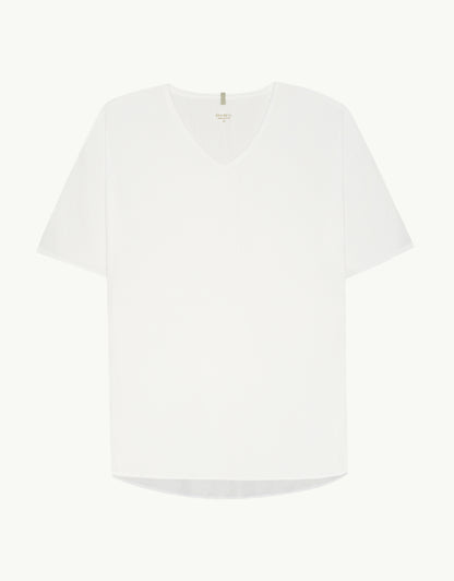 AURA OVER T SHIRT BLANC
