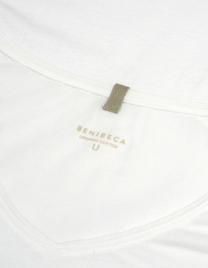 AURA OVER T SHIRT BLANC