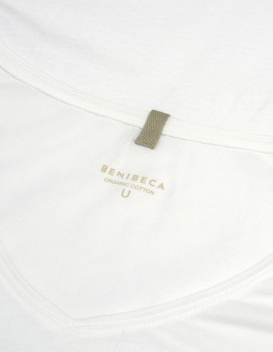 AURA OVER T SHIRT BLANC