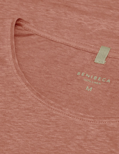 C-NECK LINEN ALBA
