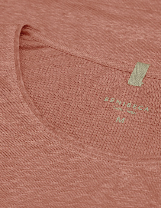 C-NECK LINEN ALBA
