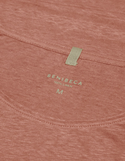 C-NECK LINEN ALBA
