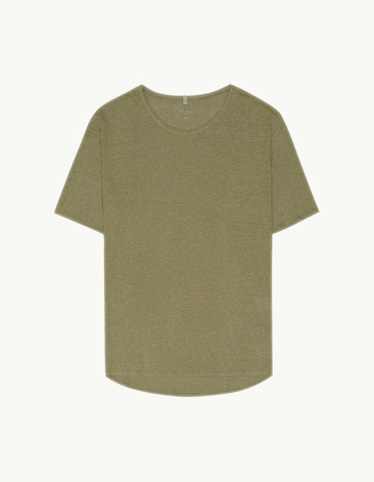 C-NECK LINEN ENEBRO