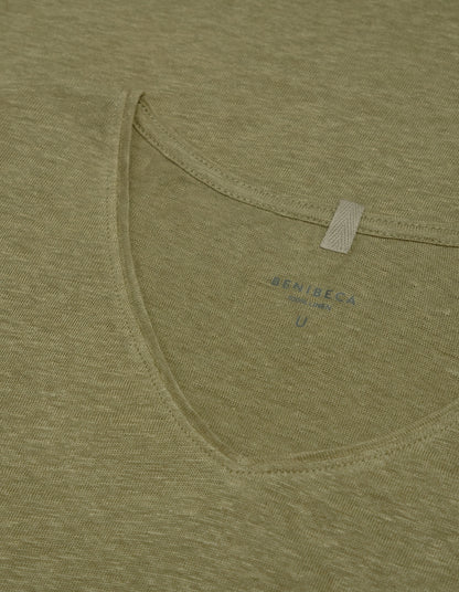 OVER T SHIRT LINEN ENEBRO