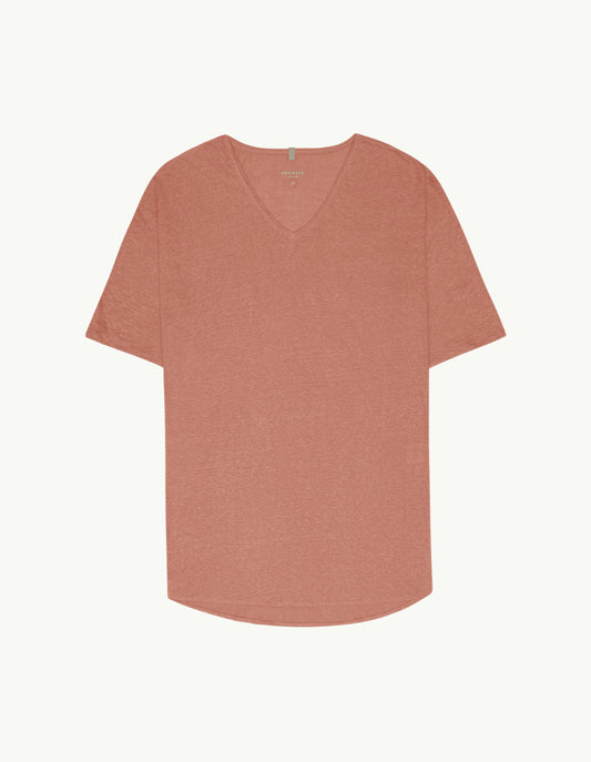 V-NECK LINEN ALBA