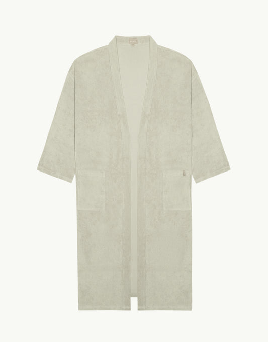 TERRY COVER-UP ROBE FOG