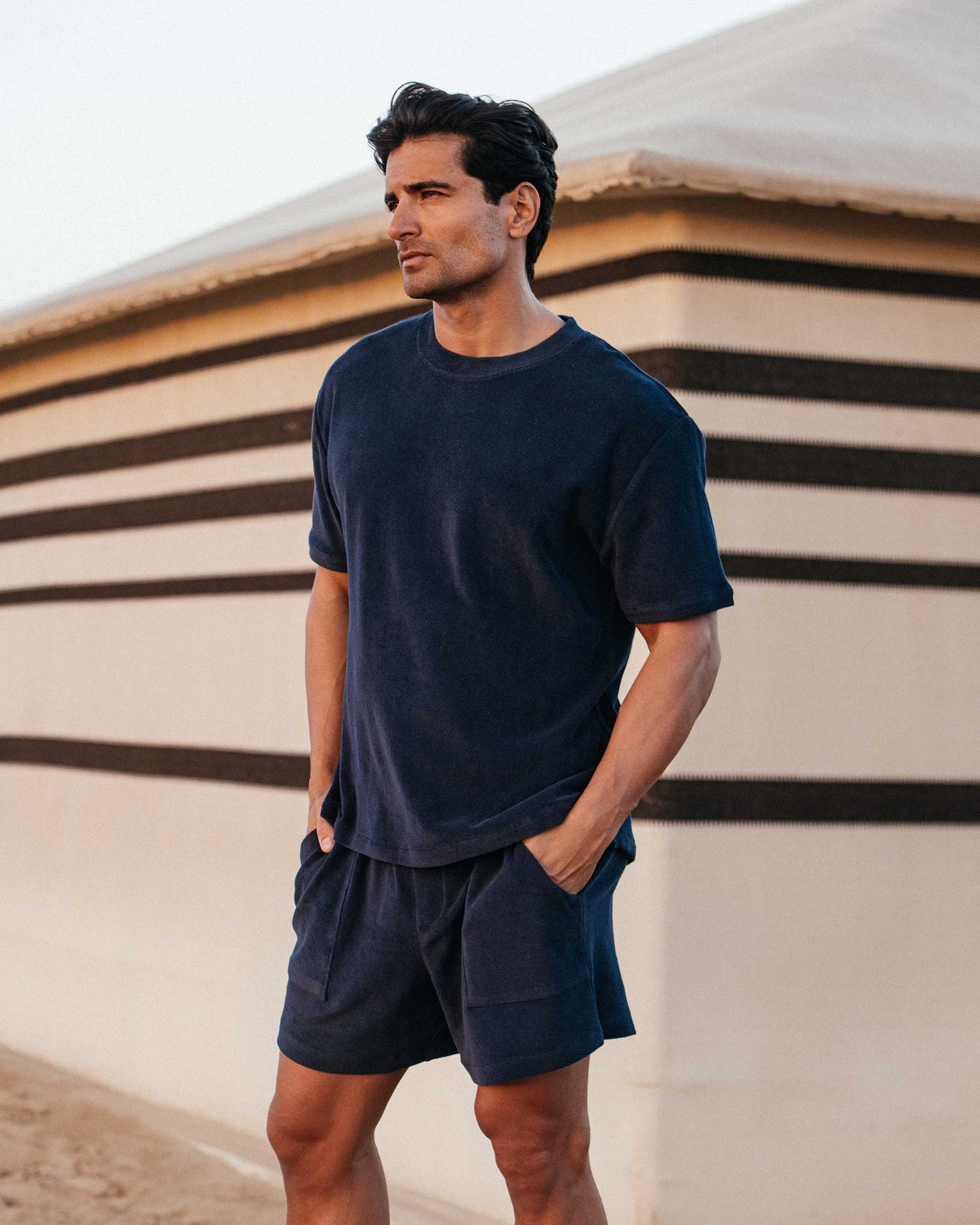 TERRY SHORTS NOCHE