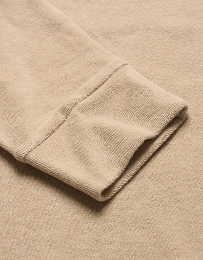 TERRY SWEATSHIRT SAND