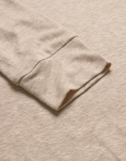SWEATSHIRT LINEN SAND