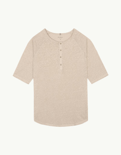 T-SHATI LINEN SAND