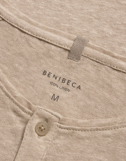 T-SHATI LINEN SAND