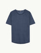 C-NECK LINEN INDIGO