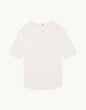 T-SHATI LINEN BLANC